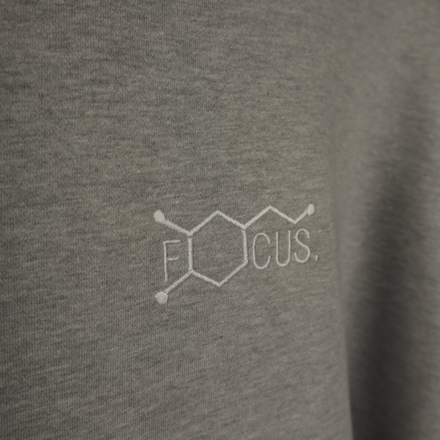 GREY Focus Heavyweight Hoodie (Embroidered) - Adults